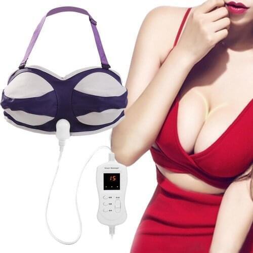 Electric Breast Enhancement Vibration Massager Can Adjust Improves Breast Dysplasia Drooping Deformation Promotes Breast Growths