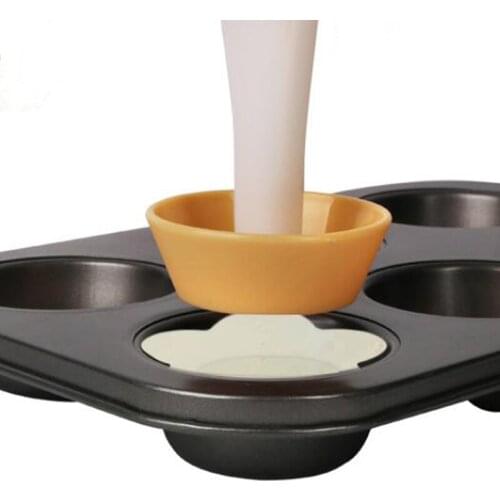 1PC Dough Egg Tart Shells Mold DIY Professional Burr-free Handle Smooth Rapid Prototyping Pastries Biscuit Cupcake Mold