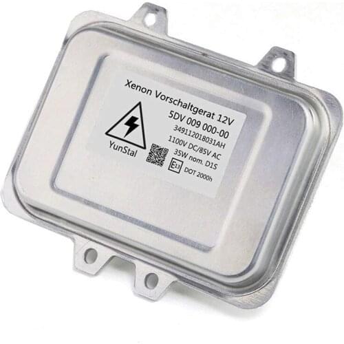 Xenon Hid Headlight Ballast Control Unit 5DV 009 000-00 for 2007-2014 Cadillac Escalade 2006-2009 BMW E60