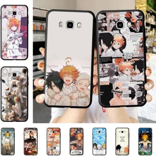 Yinuoda Anime The Promised Neverland Phone Case for Samsung J4 plus J2prime J5 J6 plus 2016 J7 8 core 2017