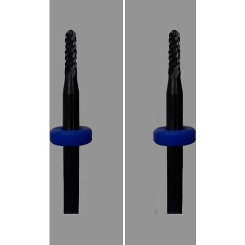 Black 4PCS-Ceramic Nail Drill Bit - Round Bit - Medium(1032.016)