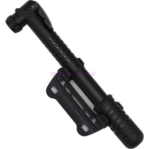 By DHL 100pcs Cycling mountain bike portable mini pump Double stroke design for French and American gas mouth Bicycle Pump