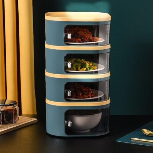 Household vegetable cover thickened meal food cover insulation storage leftover cover sorting storage box