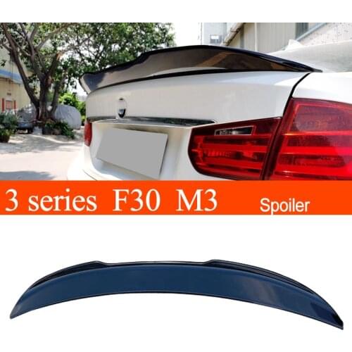 F30 PSM Style ABS Plastic Rear Trunk Wing Lip Spoiler for BMW 3-Series F30&F30 M3