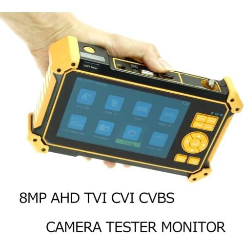 HD3100 5 inch CCTV 1080P AHD CCTV Camera Tester HDMI PTZ contorl UTP cable test TVI CVI AHD camera testing monitor DC12V output