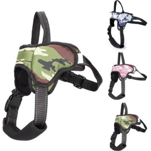 TUFF HOUND Dog Harness Camouflage Dog vest chest strap without traction rope For Small Medium Large Dogs Beagle Pet Accessories