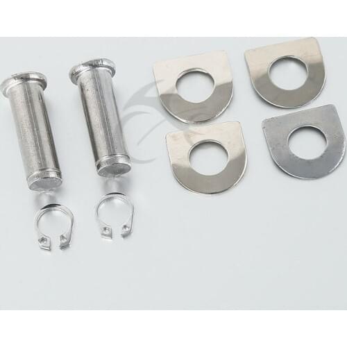 Foot Pegs Mount Kit Pins Fit For Harley Sportster 1200 XL883 FLHX Softail