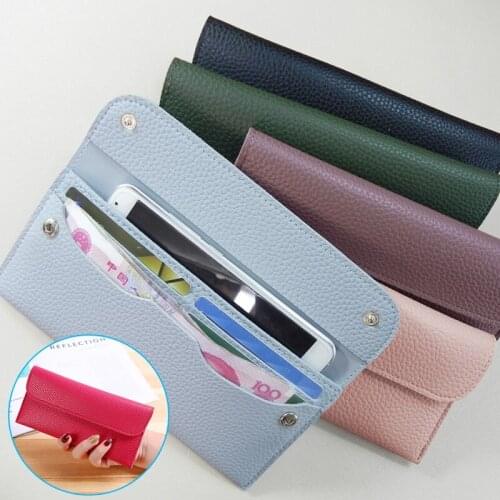 Hot Sale Womens Long Purse Mini Luxury Partys Clutch Bag Multi-functional Leather Evening Handbag Phone Banknote Card Wallet