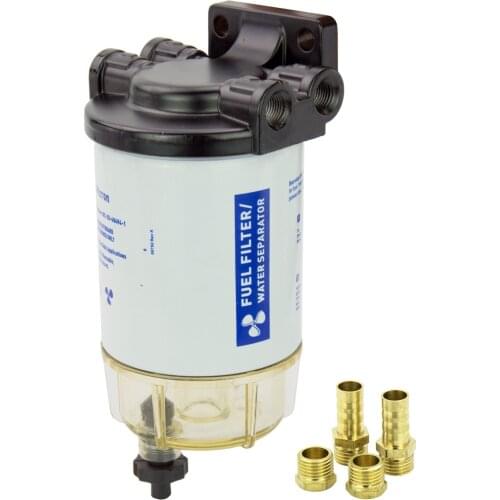 Boat Fuel Filter Marine Engine Fuel Water Separator for Mercury Yamaha Outboard 10 Micron