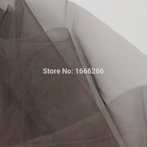 BLOCK EMF Metallic Knit Silver Fiber Fabric Used For EMF Blocking/Radiation Protection Mosquito Nets