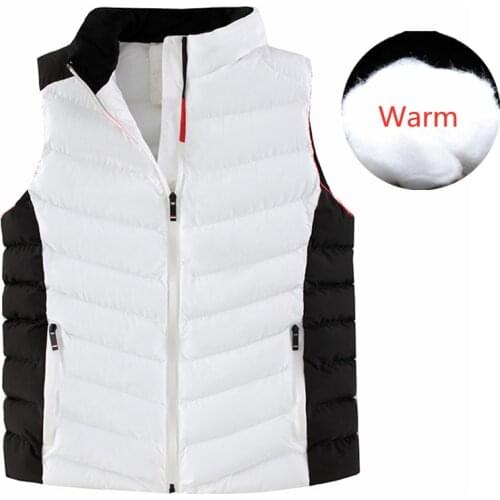 Fashion Sleeveless Jacket Men Vest Spring Autumn Thermal Soft Vests Casual Coats Male Cotton Mens Vest Warm Thicken Waistcoat