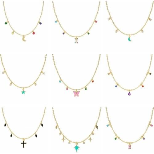 Aide Real 925 Sterling Silver 26 Letter Round Choker Necklace For Women Pearl Pendant Necklaces European Minimalist Fine Jewelry