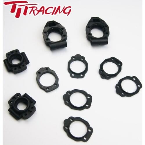 Plastic Wheel Hub Carrier Mount Fits HPI Rovan Baja 5b 5t SS King Motor