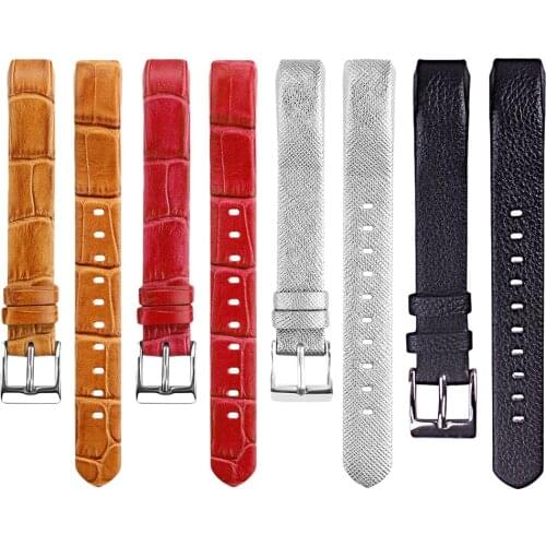 Watch Band Premium Genuine Leather straps Replacement Wrist Band Strap Bracelet for Fitbit Alta watch accessories men High Qual