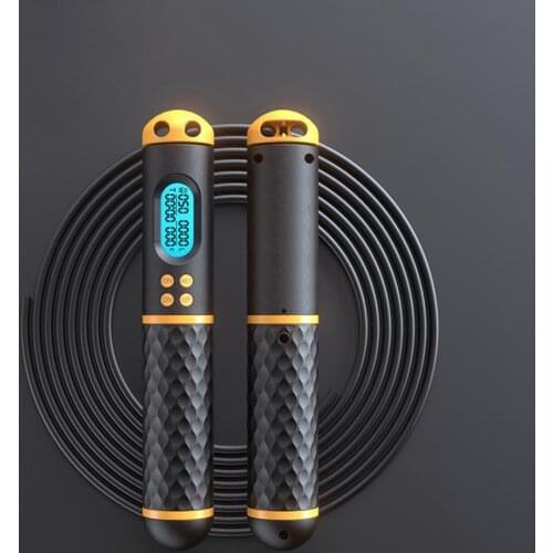 Smart Counting Jump Rope Adjustable Plastic Accurate Tangle-Free Training Skipping Rope Portable Fitness Equipment for Outdoor