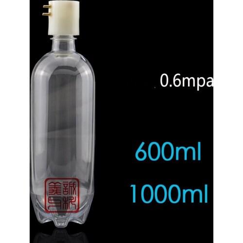 1PC Dental High Pressure Clear Dental Water Storage Bottle 600ML & 1000L dental chair accessories with cap