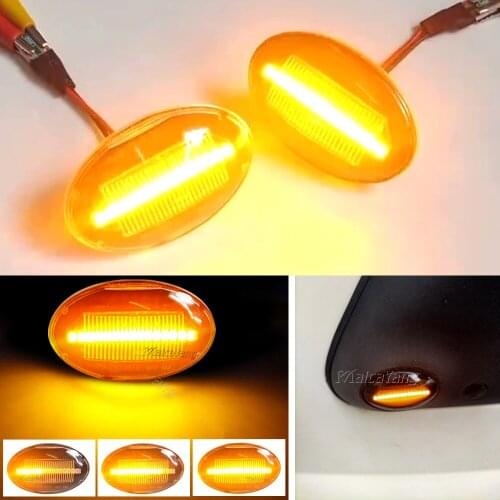 LED Dynamic Side Marker Light For Ford Fiesta III IV MK3 MK4 KA Mondeo I MK1 Transit Tourneo MK6 MK7
