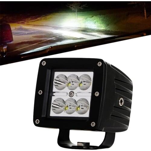 Flood Spot Led Work Light Cube Car Lighting 6000K Led Driving Auxiliary Lights 12V 24V for Boat Truck UAZ SUV 4x4 Off-road