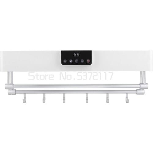 Intelligent electric heating drying towel rack bath towel rack ultraviolet sterilization towel bar bathroom rack
