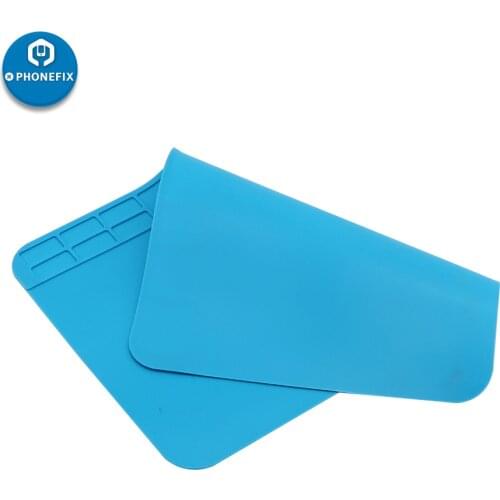 Unversial Anti Static Heat Insulation Silicone Pad for iPhone Samsung Laptop Computer PCB Motherboard Soldering Repair Platform