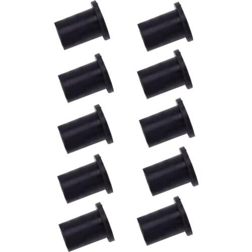 10pcs New Motorcycle Metric Rubber M4 4mm Fairing Cowl Fastener Well Nuts Wind Screen Shield