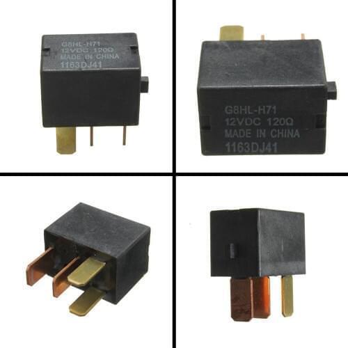 4 Pin DC 12V Relay for Head Light Air Conditioner air relay Waterproof Car Relay Long Life Automotive Relays Normally Open