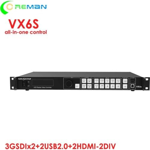Ali express VX4S/VX4U/VX6S Nova all in one controller for indoor outdoor rental dot matrix led display