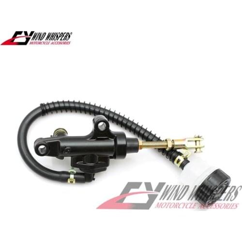 Rear foot brake master cylinder For Yamaha YZF R1 R6 TDM 850 TZR250 SRX 600 FZR 400 500 750 1000 FZ600 FZ6 FJR1300 FJ1200 SRX600