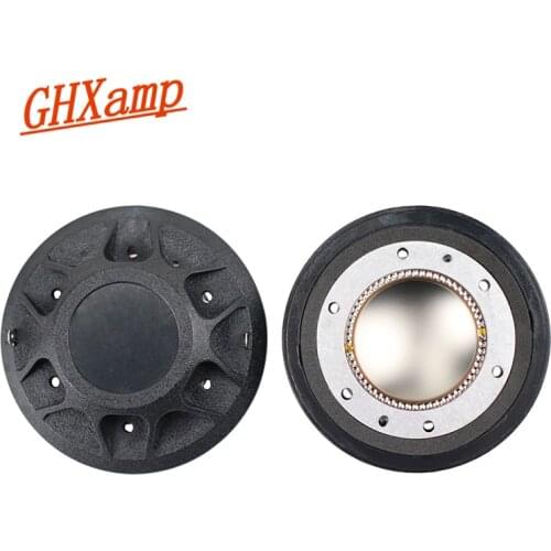 Ghxamp 51mm Tweeter Voice Coil Titanium Film 8Ohm Treble Voice Coil For 22XT Copper Clad Aluminum Flat Wire 2PCS