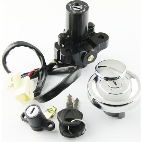 Motorcycle Seat Fuel Gas Cap Kit Ignition Switch Key For Yamaha XVS950 Midnight V-Star Tourer 3D8-82501-01-00 4NK-24602-20-00