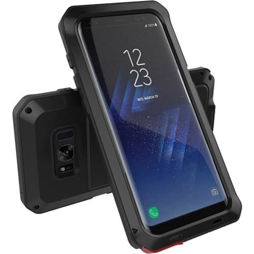 Metal Military Anti-Knock Dustproof Shockproof Armor Case for Samsung Galaxy S8 S9 Plus S7 S6 Edge S5 S4 Note 8 5 4 3 S9 Cover