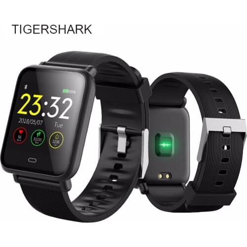 Bluetooth Smart Watch men TIGERSHARK Smartwatch For IOS Android Phone Call Remind Camera Calories Heart rate Reloj inteligente