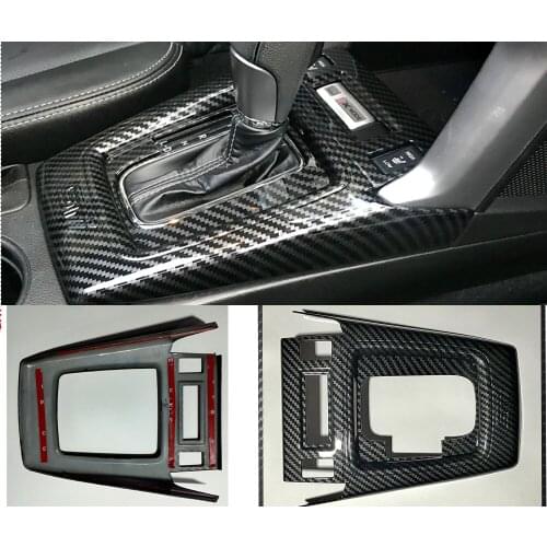 For Subaru Forester 2013-2017 ABS Interior Car Gear Shift Knob Panel Cover Sticker Trim Moldings Decorate Car Styling