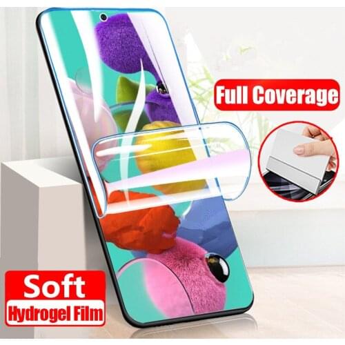 Hydrogel Film Screen Protector For Samsung Galaxy S20 S21 S8 S9 S10 Plus Note 20 Ultra Note 10 A51 A71 A50 A70 A20E A20 A72 Film