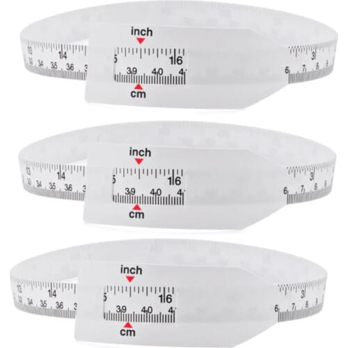 3PCS 24Inch Infant Head Measuring Tape Baby Head Circumference Measure Ruler