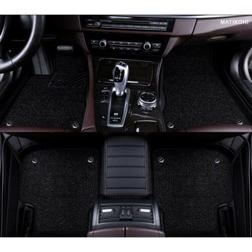 MATIKOHI Custom Car Floor Mats for BAIC MOTOR all models BJ40 BJ80 BJ20 D20 D70 D50 D60 X25 X55 X65 CC 35 BW007 foot mats