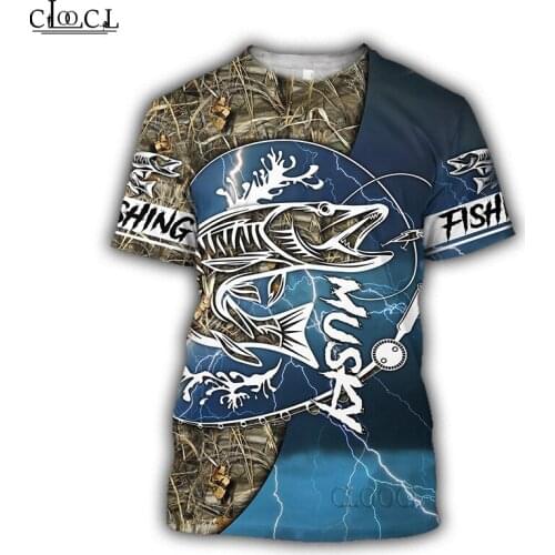HX Summer 3D Print Animal Mucky Fishing Casual Men Women T Shirt Short Sleeve Unisex Harajuku Streetwear Tees Tops Drop Shipping