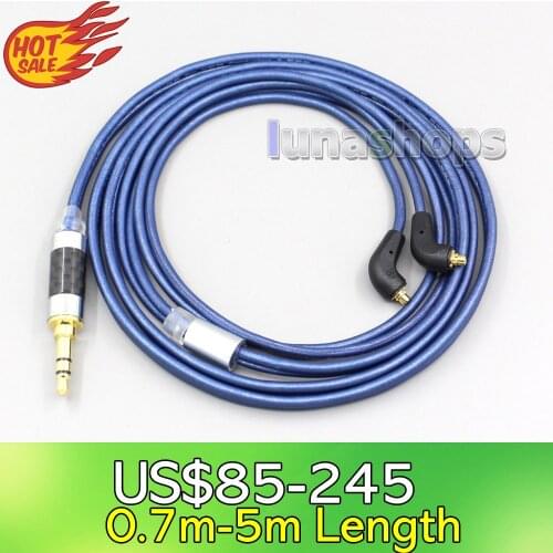 LN006813 2.5mm 4.4mm XLR 3.5mm High Definition 99% Pure Silver Earphone Cable For Etymotic ER4SR ER4XR ER3XR ER3SE ER2XR ER2SE