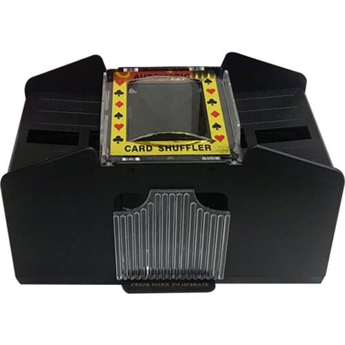 Card Shuffling Machine Electric Shuffler For Poker Bridge Cards Board Game Automatic Poker Card Shuffler Funny Family Game Party