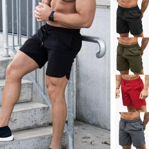 No.8,2021 Men’s Workout Sweatpants Quick Drying Running Jogging Training Shorts Beach Board Shorts Gym Fitness Sport Clothing