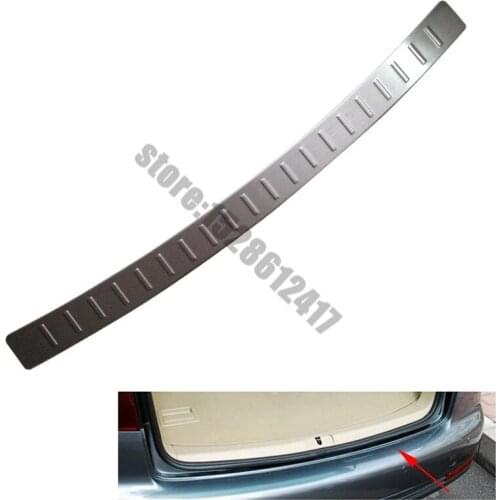 For Volkswagen Touran 2004-2015 stainless steel Rear Bumper Protector Sill Trunk Tread Plate Trim Car styling