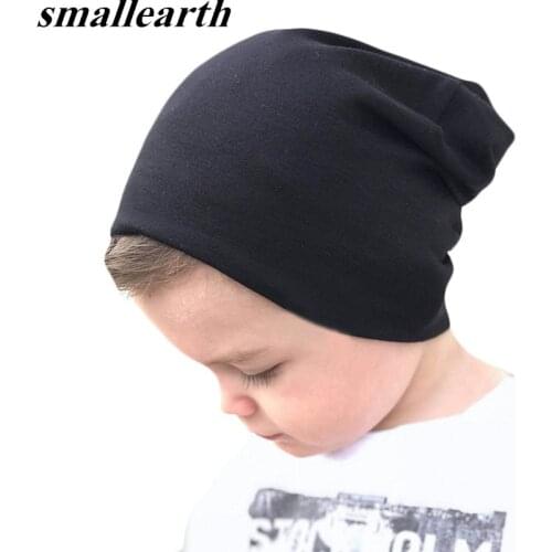 2019 Spring Autumn Toddler Kids Hats Winter Warm Hat Baby Boy Girl Cotton Caps Children Warm Knitted Beanies Clothes Accessories