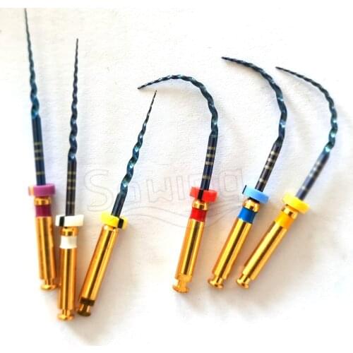 Dental super files blue files rotary files niti heat activation endodontic files dentistry