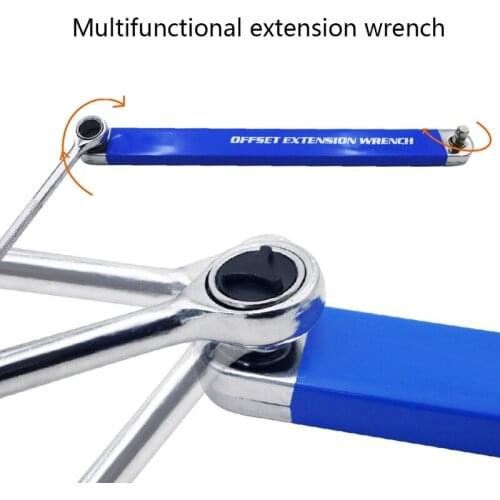 Extension Wrench Home Car Repair Tool Extender Adaptor Extension Bar Handle Works With Socket Ratchet Wrench Impact Driver