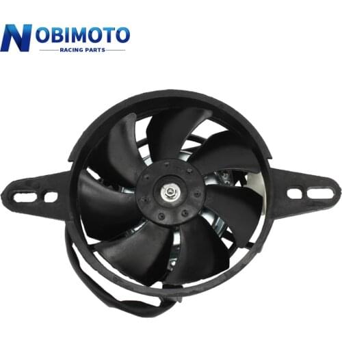 Motorcycle Cooling fan Oil Cooler Electric Radiator Engine Radiator Fit for 150cc 200cc 250cc Motocross ATV Quad Buggy 05FS-007