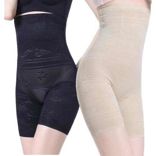 Women Lace High Waist Shaping Panties Breathable Body Shaper Slimming Tummy Underwear Panty Shapers Waist Support