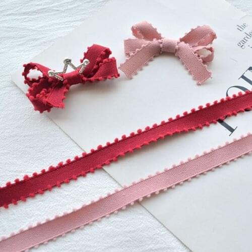 1 Meter Furry Ball Edge lace Fabric 16MM Hair Accessories Material DIY Jewelry Accessories Lace For Crafts Sewing Tools