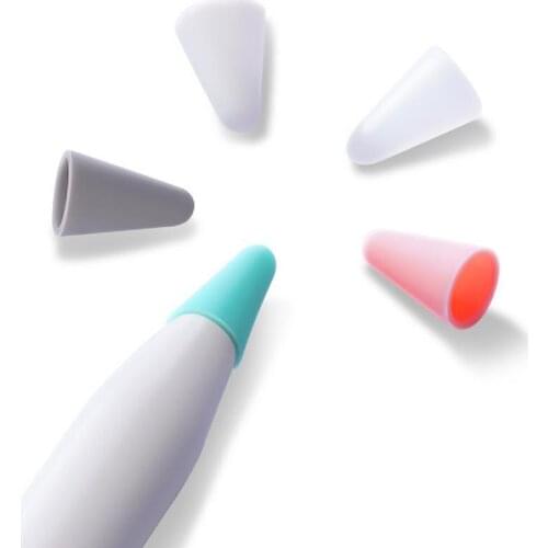 10Pcs/Set DUX DUCIS for Apple Pencil 1/2 Silicone Protective Tip Cover Nib Caps