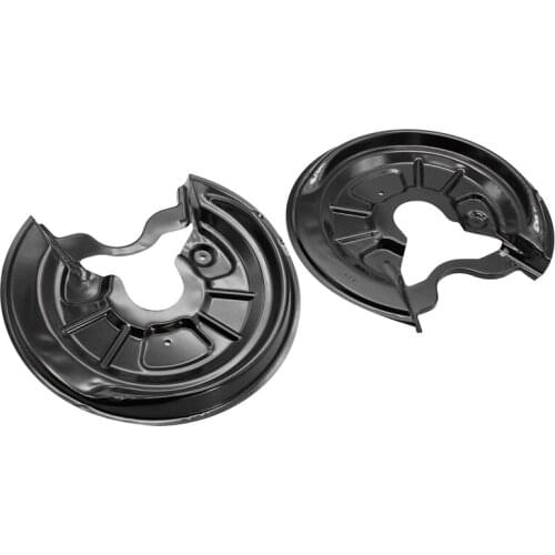 2X Car Rear Brake Disc Dust Shield Splash Guard Covers for A3 Touran Golf MK5 MK6 Brake Disc Dust Guard Cover Trim