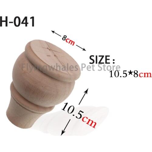 2Pcs/set Wooden Furniture Legs Solid Wood Simple Carving TV Cabinet Seat Sofa Feet No Painting Drop Ship